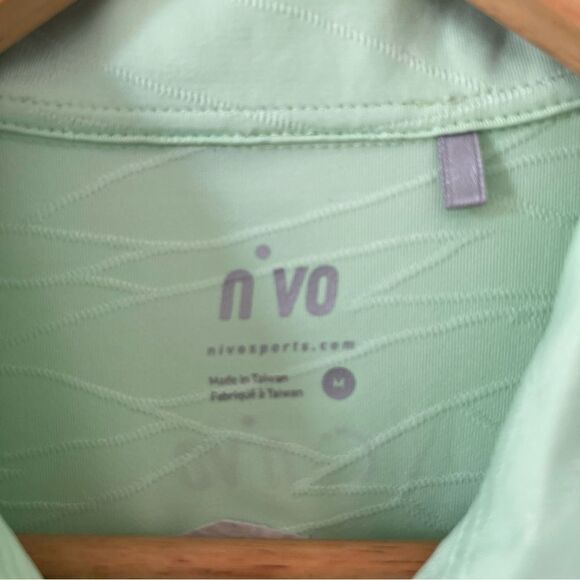 Nivo Green Fit Progress Short Sleeve Polo Golf Shirt - Picture 4 of 9